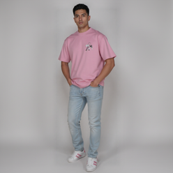Cotton Oversize Graphic Slogan T-Shirt