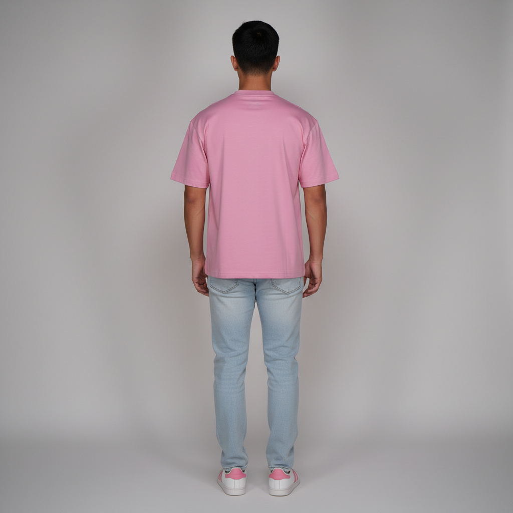 Cotton Oversize Graphic Slogan T-Shirt