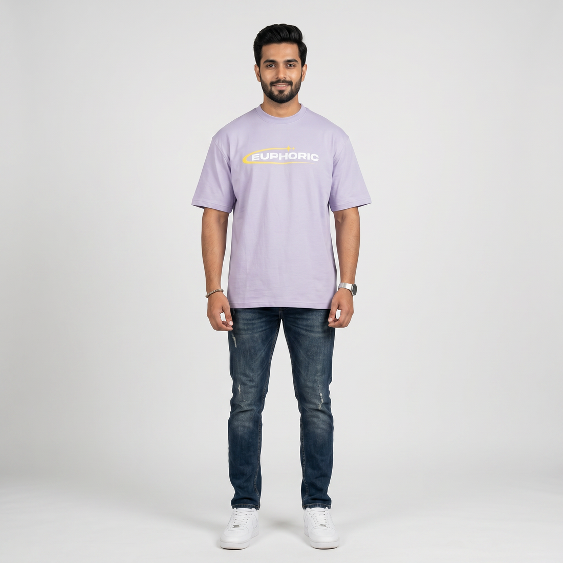 Cotton Graphic Oversize T-Shirt