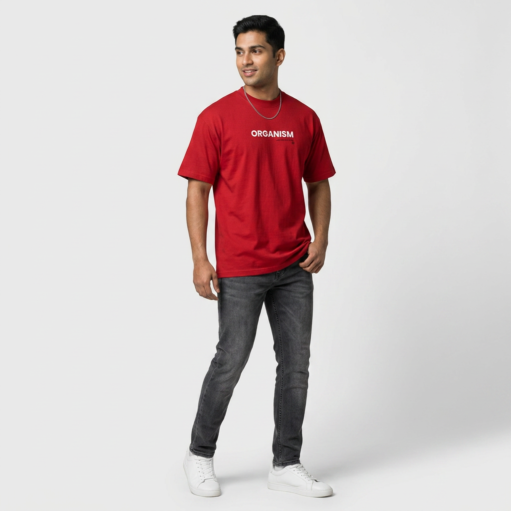 Cotton Graphic Slogan T-Shirt
