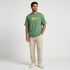 Cotton Graphic Slogan T-Shirt