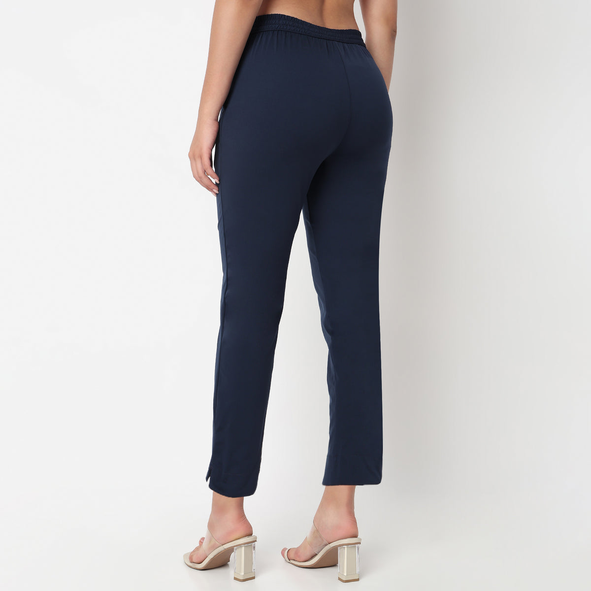 Slim Fit High Rise Pant