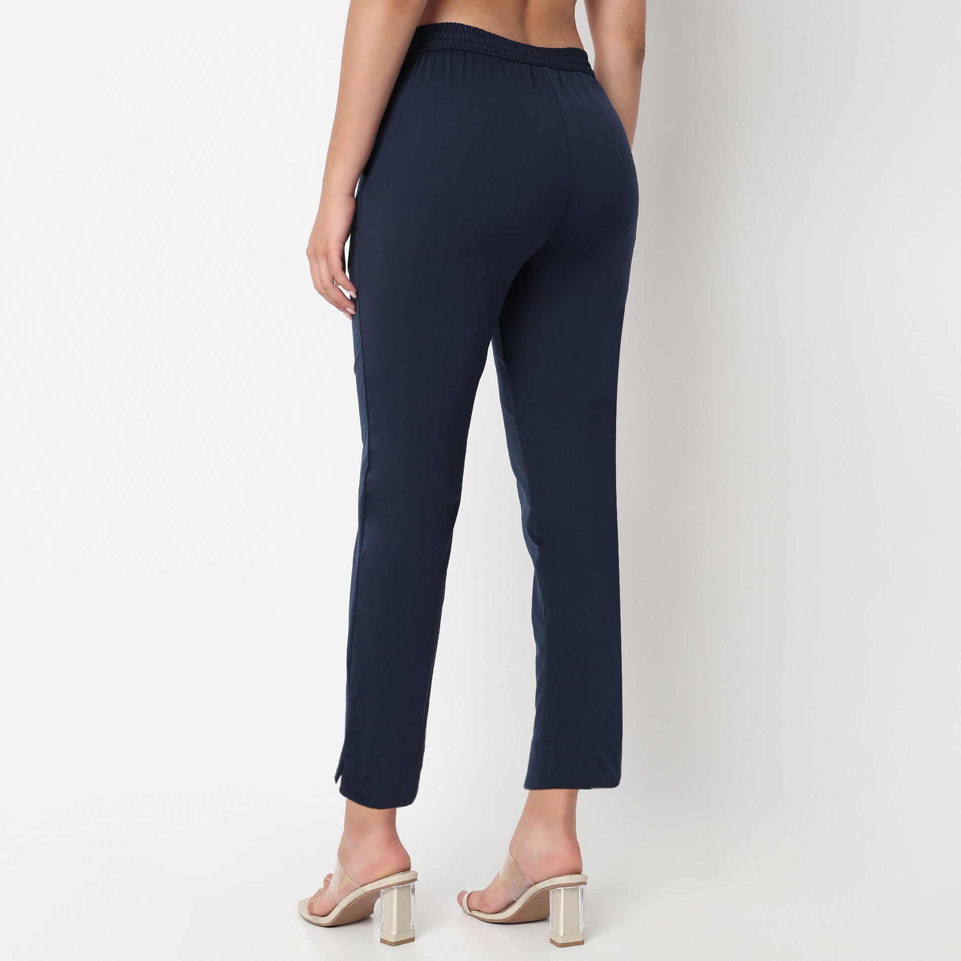 Slim Fit High Rise Pant