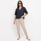 Slim Fit High Rise Pant