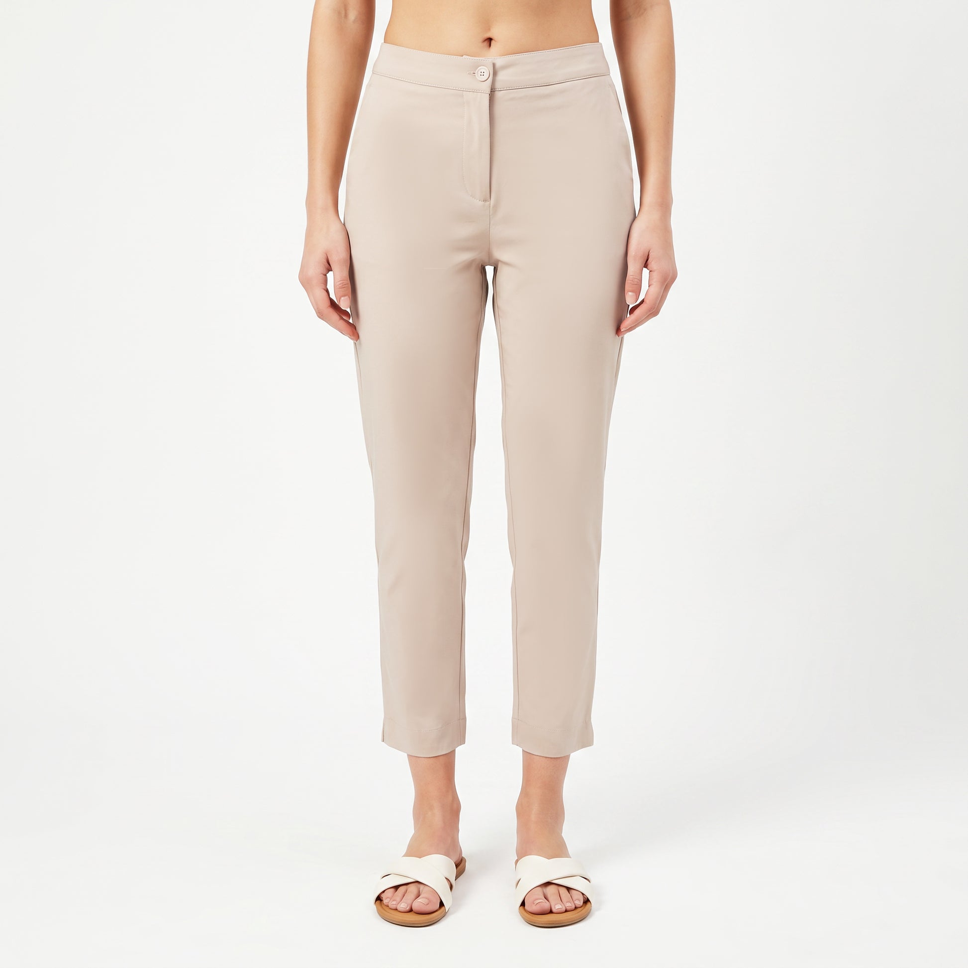 Slim Fit High Rise Pant