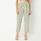 Straight Fit Printed Full Length Mid Rise Ethnic Pants
