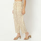 Straight Fit Printed Full Length Mid Rise Ethnic Pants
