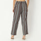 Straight Fit Printed Full Length Mid Rise Ethnic Pants