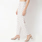 Straight Fit Printed Ankle Length Mid Rise Pants