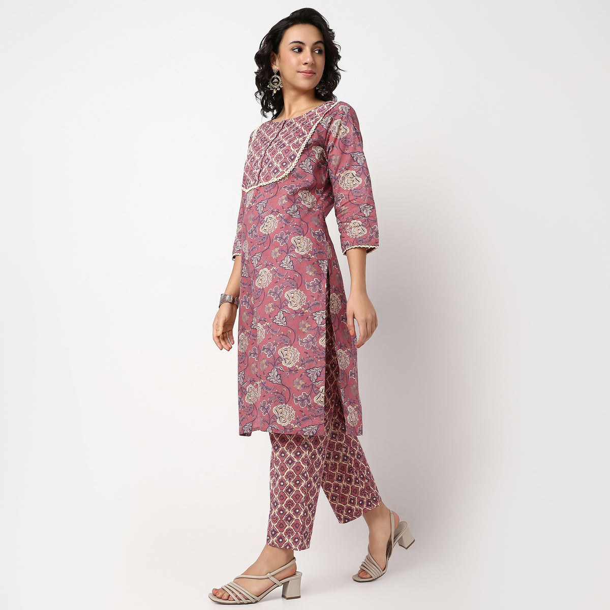 Ankle Length Straight Cord-It Pants