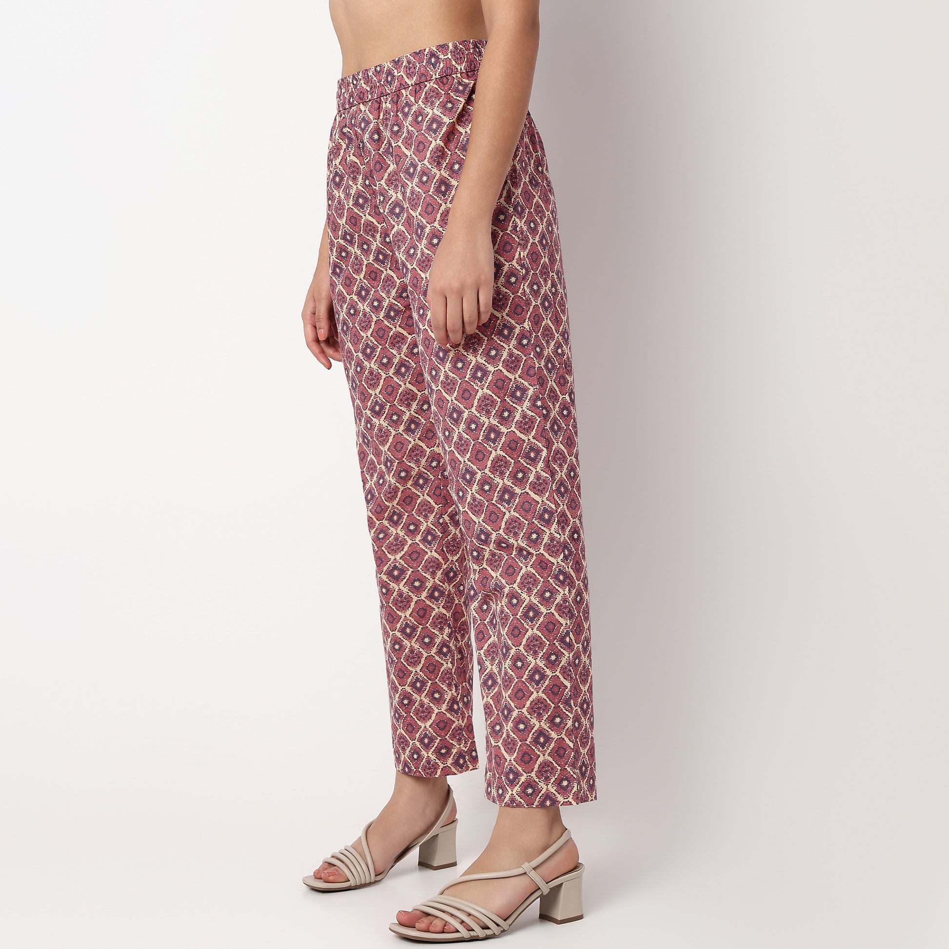 Ankle Length Straight Cord-It Pants
