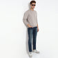 Regular Fit Solid Sweatshirt