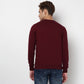 Regular Fit Solid Sweatshirt