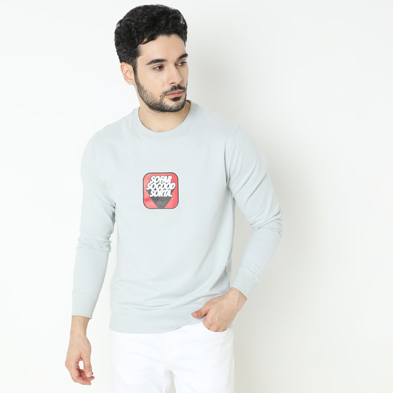 Regular Fit Graphic Sweat Tees