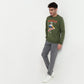 Graphic Cotton Spandex Sweat Tee