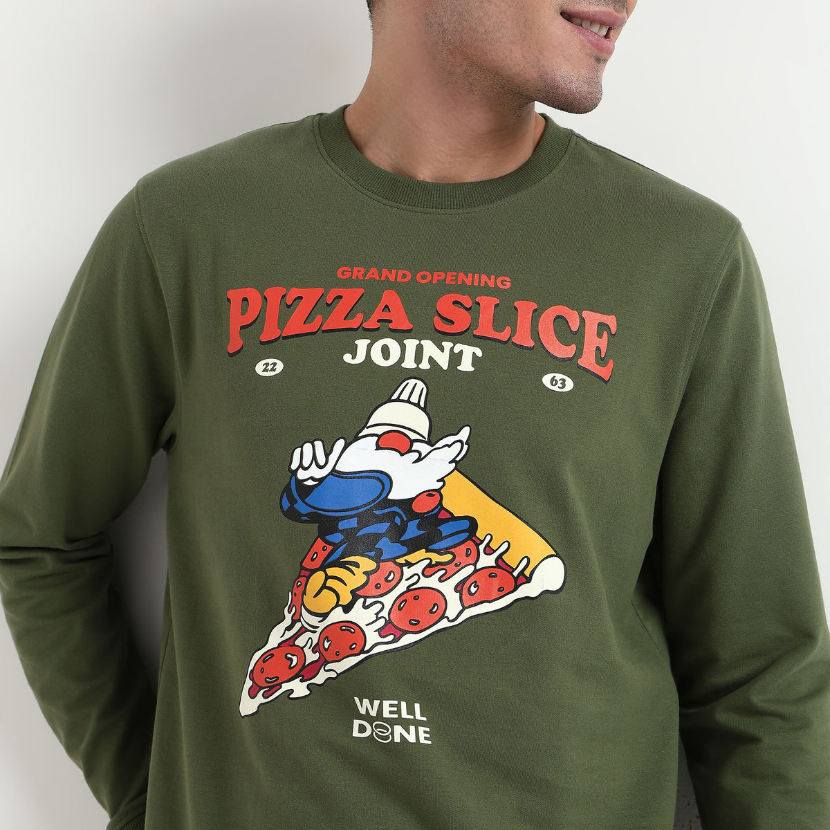 Graphic Cotton Spandex Sweat Tee