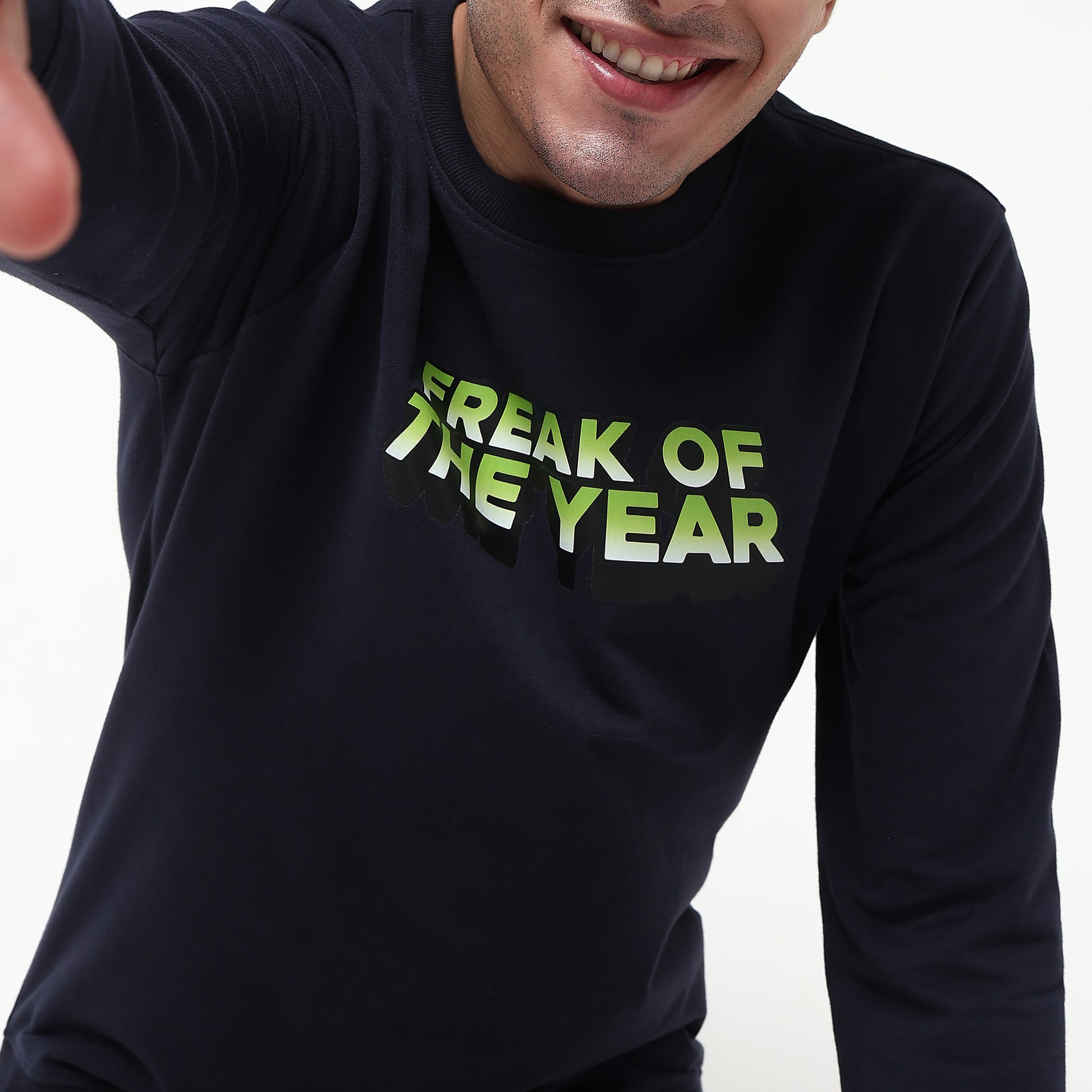 Graphic Cotton Spandex Sweat Tee