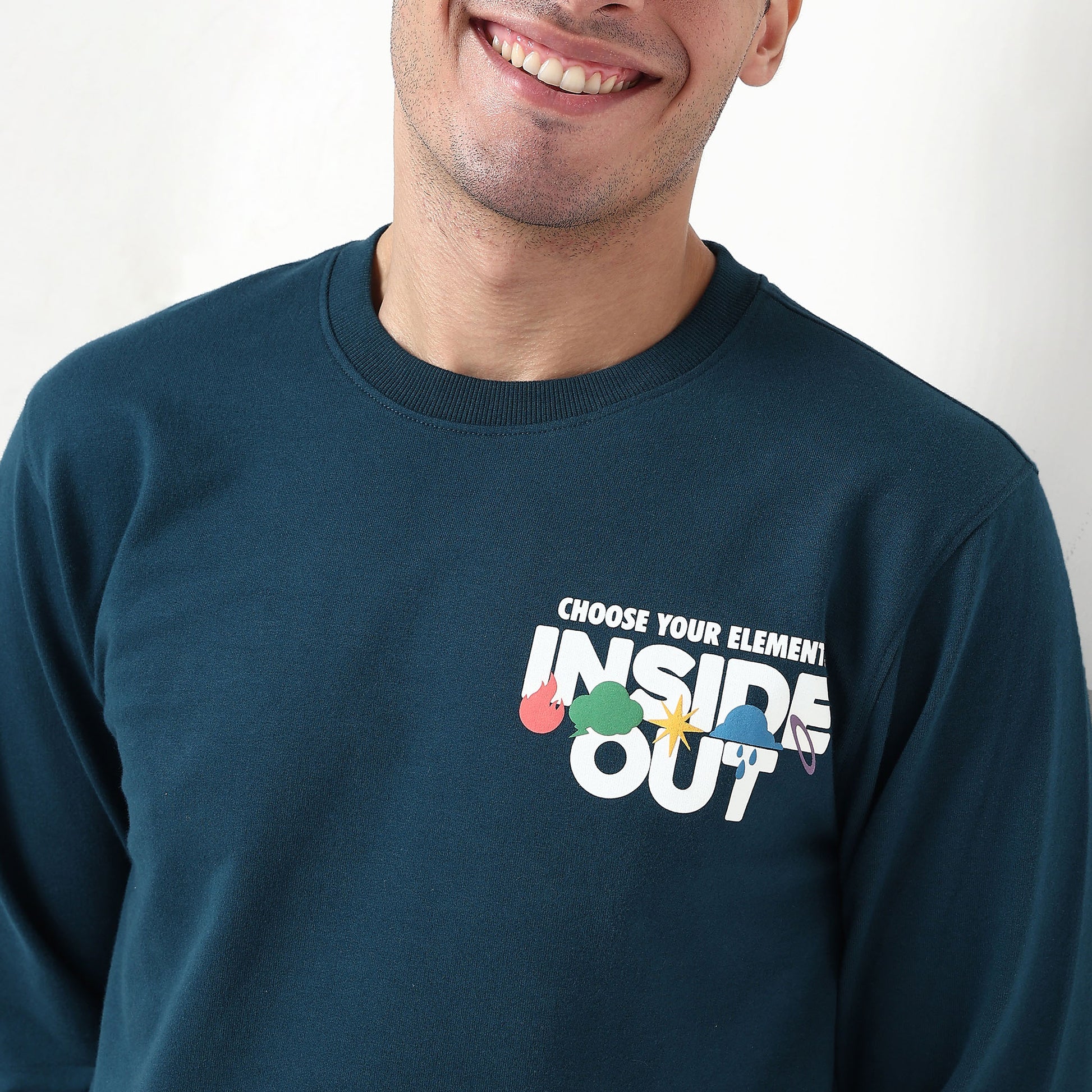 Graphic Cotton Spandex Sweat Tee