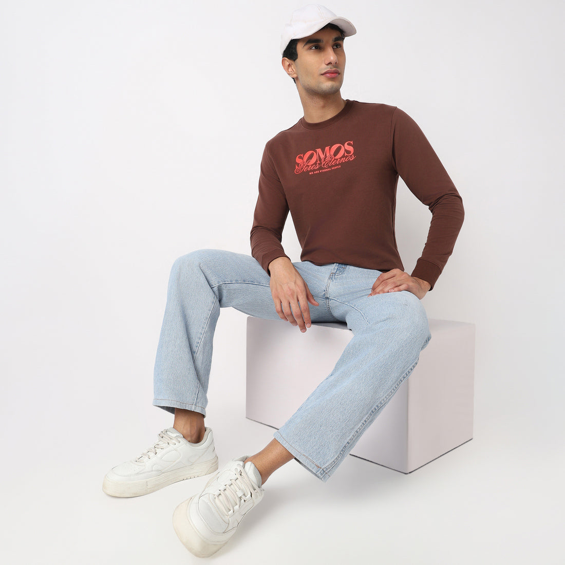 Graphic Popover Sweat Tee