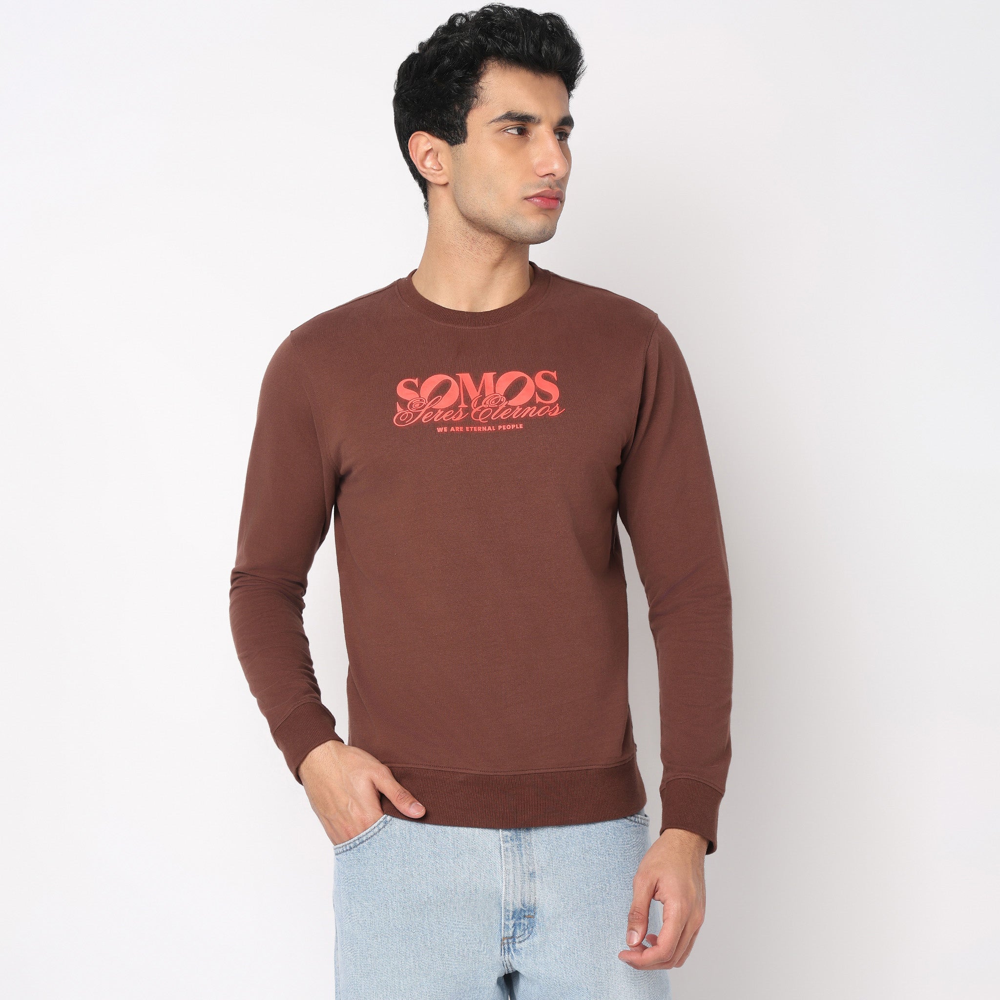 Graphic Popover Sweat Tee