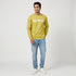 Cotton Graphic Crew Neck Sweat Tee