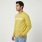 Cotton Graphic Crew Neck Sweat Tee