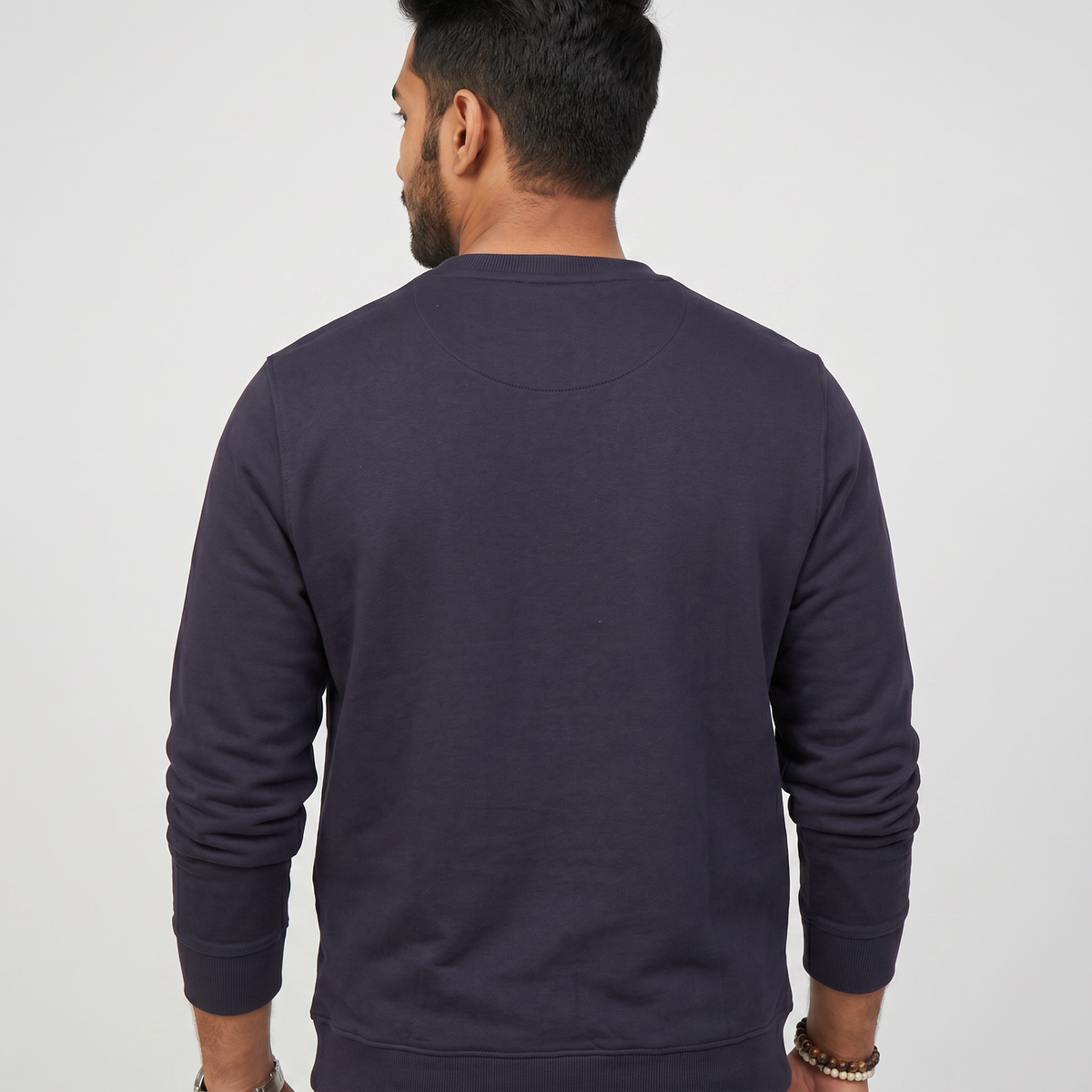 Cotton Graphic Crew Neck Sweat Tee