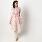 Buy Women Straight Fit Printed Three-Fourth Sleeve Kurta  - Style Union