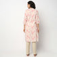 Buy Women Straight Fit Printed Three-Fourth Sleeve Kurta  - Style Union