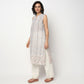 Buy Women Straight Fit Printed Sleeveless Kurta  - Style Union