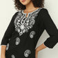 Straight Fit Embroidered Round Neck Kurta