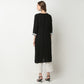 Straight Fit Embroidered Round Neck Kurta