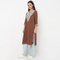 Straight Fit Embroidered Kurta
