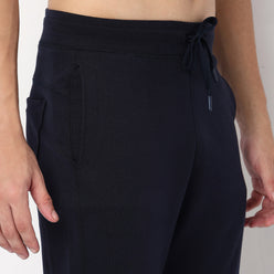Regualr Solid Mid Rise Pants