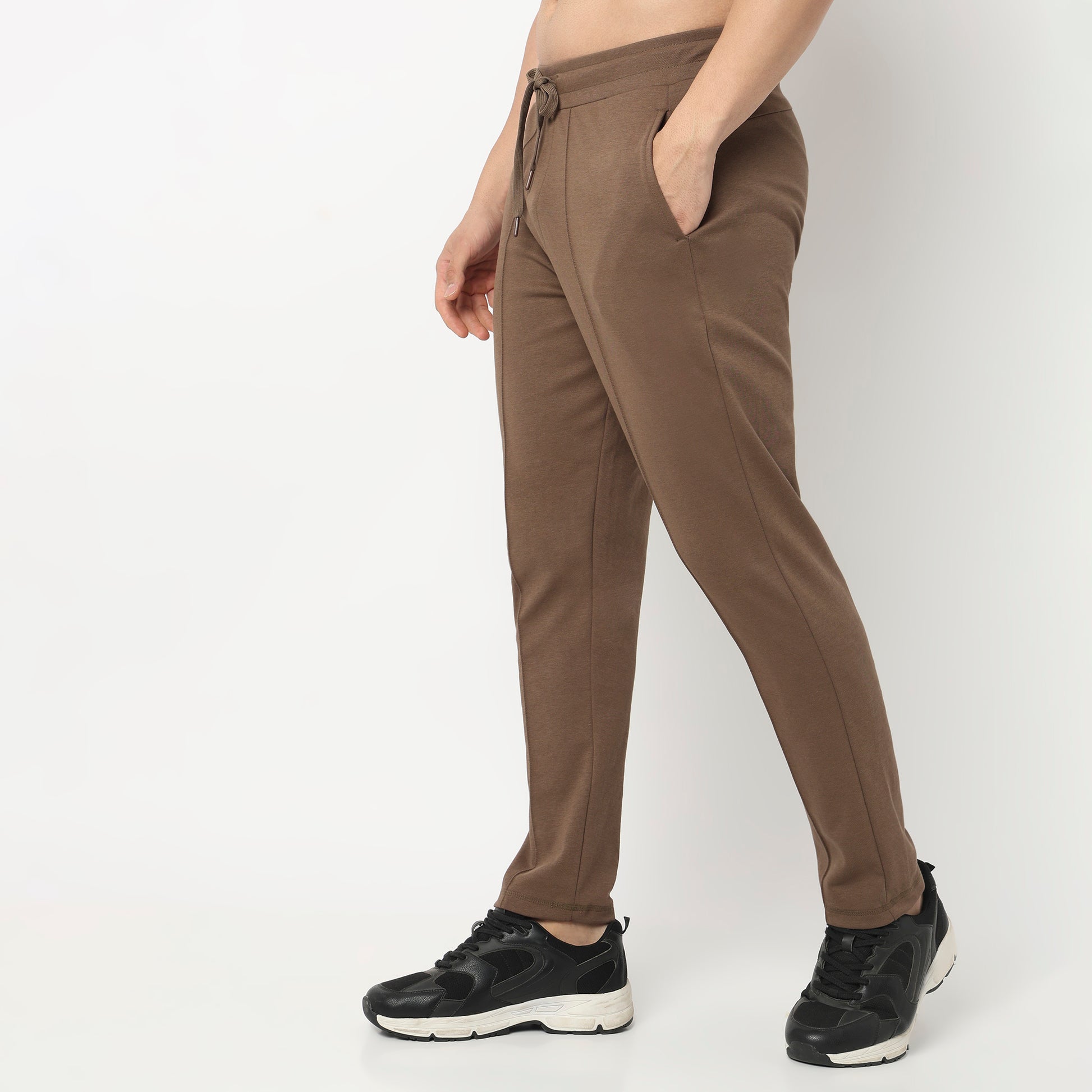 Solid Flexi Trackpants
