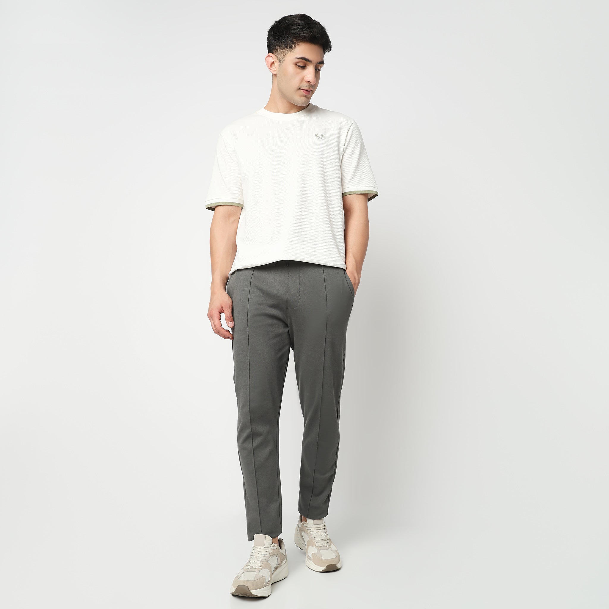 Solid Flexi Trackpants