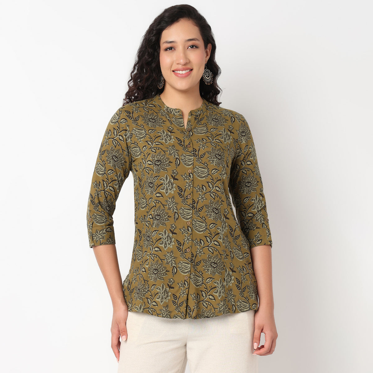 Printed Full Plachet Tunic