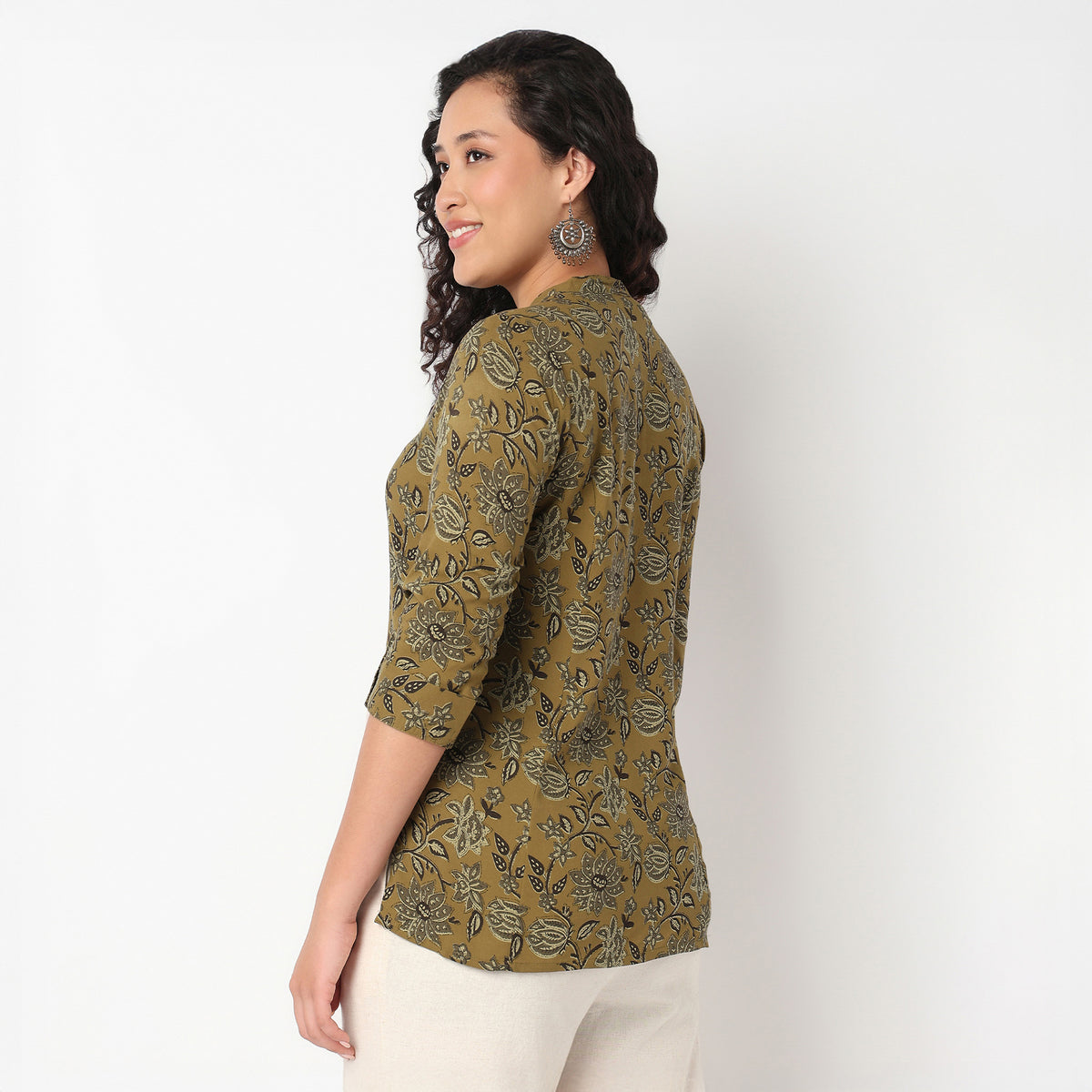 Printed Full Plachet Tunic