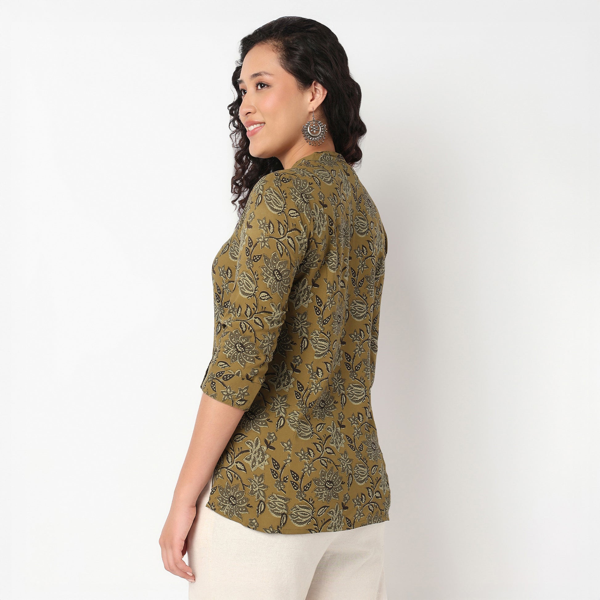 Printed Full Plachet Tunic