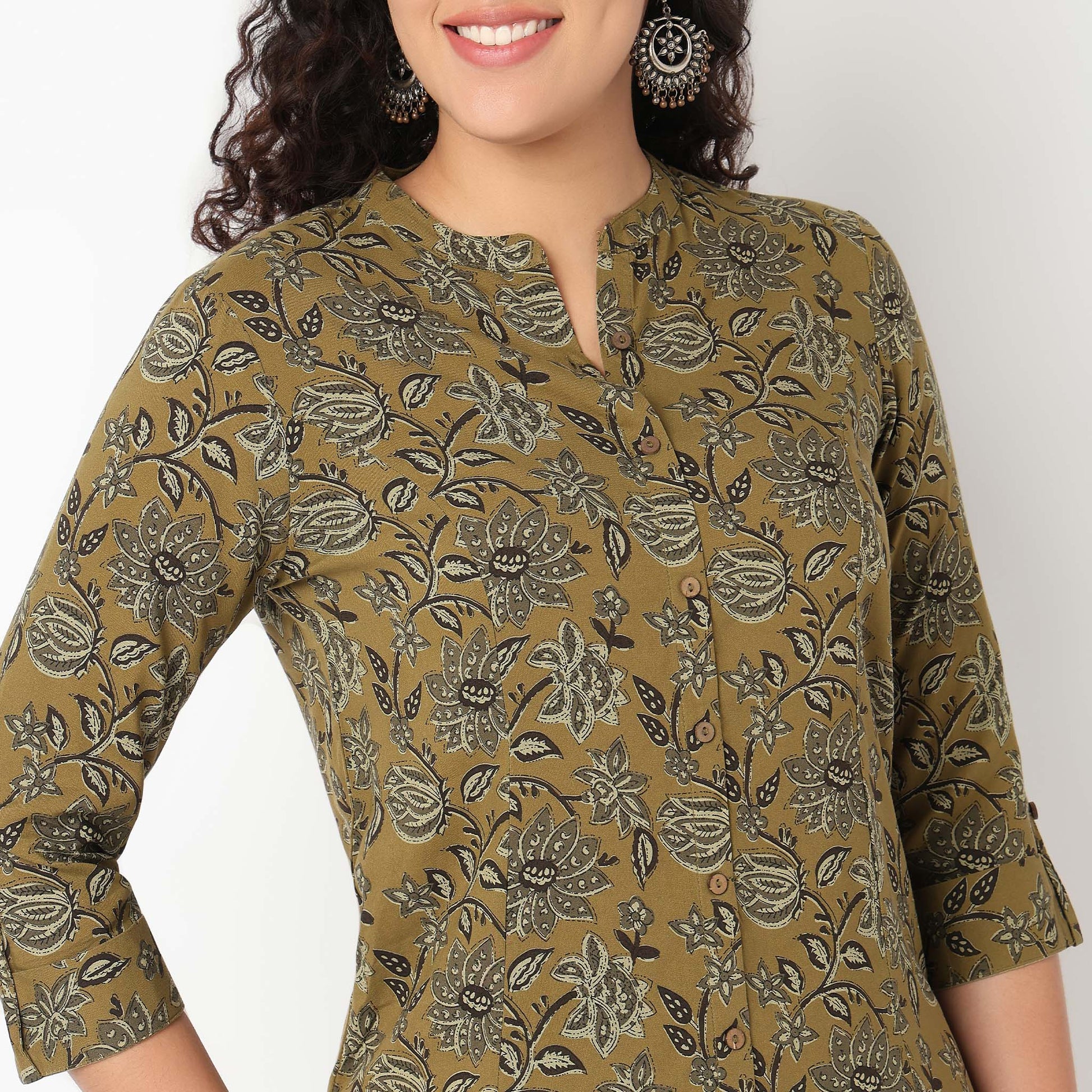 Printed Full Plachet Tunic