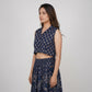 Cotton Printed Crop Top