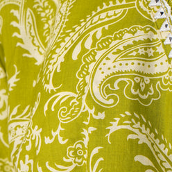 Printed V-Neck Short Kurta