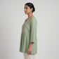 Embroidered Flared Short Kurta
