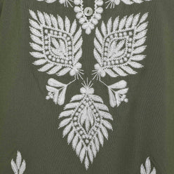 Embroidered Short Kurta