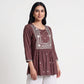 Embroidered Short Kurta