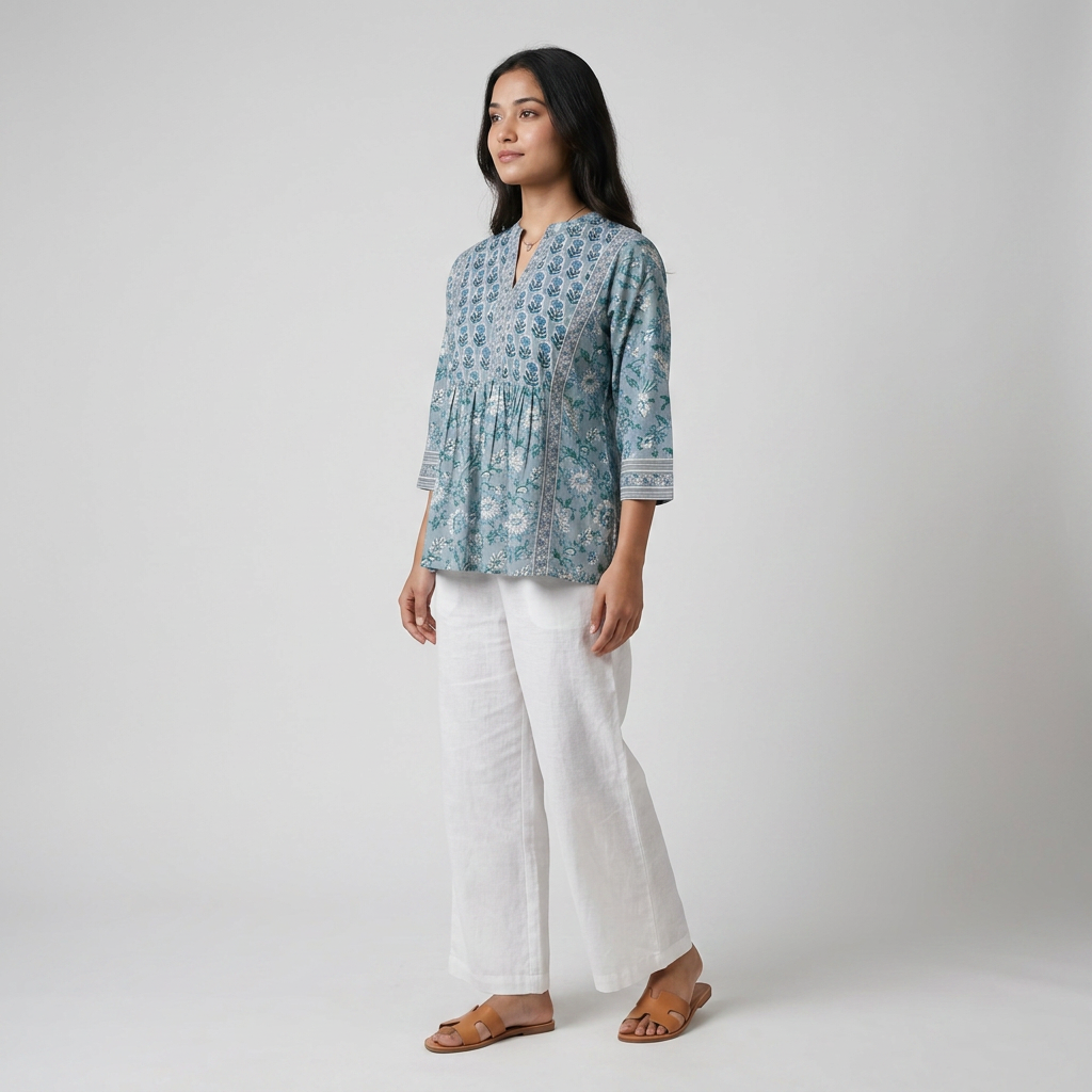 Regular Fit Printed Kurta