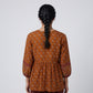 Printed V-Neck A-Line Tunic