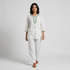 Embroidered Straight Short Kurta