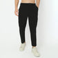 Ultra Light Weight Nylon Blend Relaxed Fit Cargo Pants With Utility Pockets