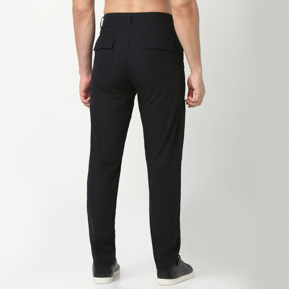 Regular Fit Cotton Heavy Duty Messenger Pants with Utility Pockets 